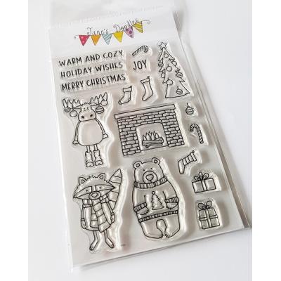 Jane's Doodles Clear Stamps - Warm & Cozy